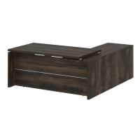 Стол руководителя угловой, левый Yalta LT.C-18 L дуб мали